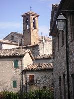 A part of the village of Sant’Angelo with the church tower